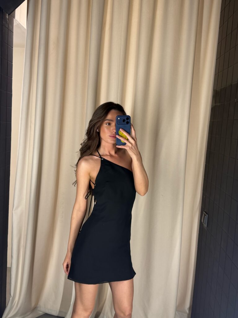 ONE SIDE DRESS MINI