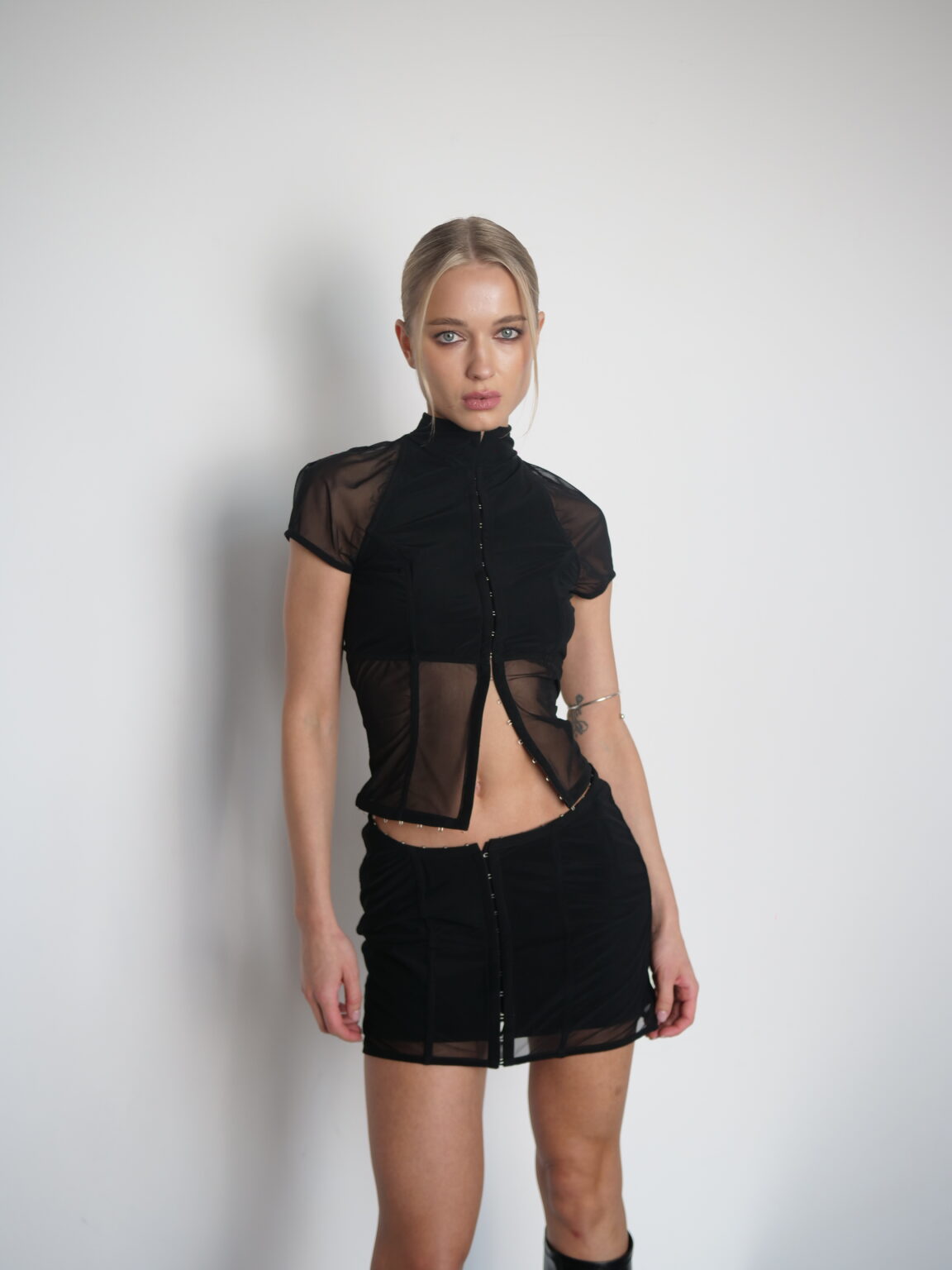 TRANSPARENT SKIRT