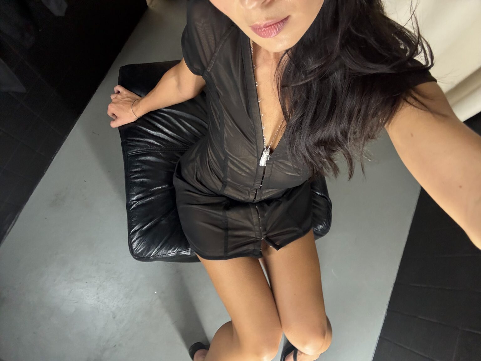New dress transparent